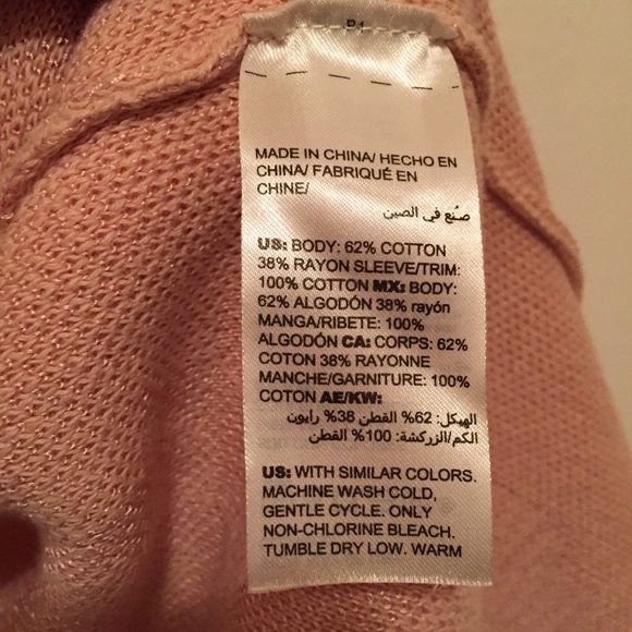 Chico’s Long Peach Open Front Cardigan Duster Sweater Size 2 (Chicos) - Picture 5 of 11